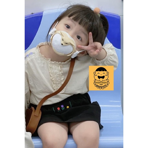 Khẩu trang 3D KF80 Wonder Mask Hàn Quốc cao cấp họa tiết dễ thương
