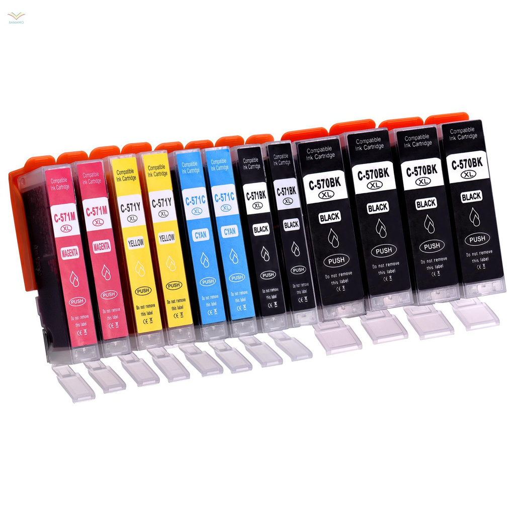 Ready in stock Aibecy Ink Cartridges Replacement for Canon PGI-570 CLI-571XL 570XL 571XL Compatible with Canon PIXMA MG5700 MG5750 TS5050 MG5751 MG5752 MG5753 MG6800 MG6850 MG6851 MG6852 MG6853 TS5051 TS5053 TS5055 TS6050 TS6