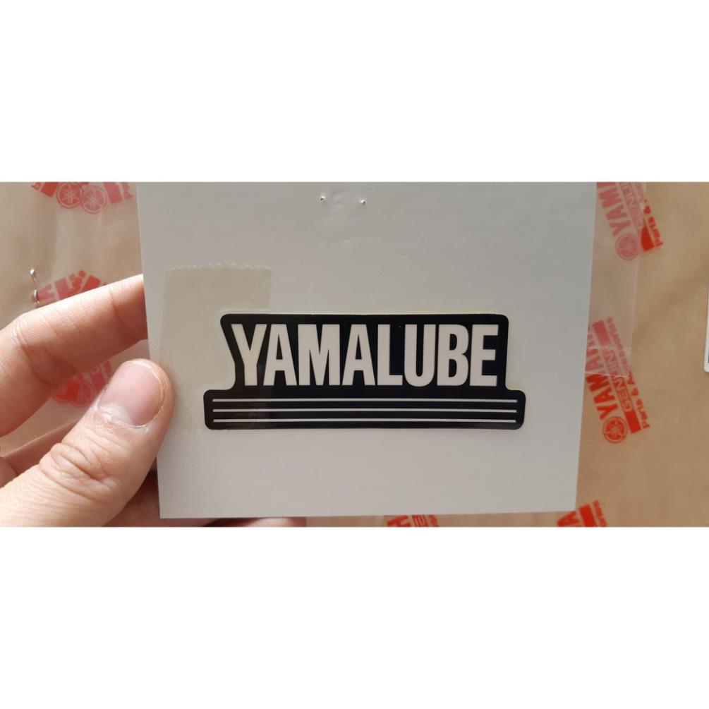 Tem chữ &quot;Yamalube&quot; zin chính hãng Yamaha 2NDF839F10