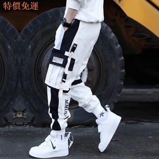 Quần yếm 2ins Nam Dạo Phố Nhiều Túi Dây Rút Quần Nam Thu Đông Dài Đến Mắt Cá Chân Quần Nam Học Sinh Phiên Bản Hàn Quốc Hợp Thời Trang Phù Hợp Với Quần yếm Hợp Thời Trang Nam Dạo Phố