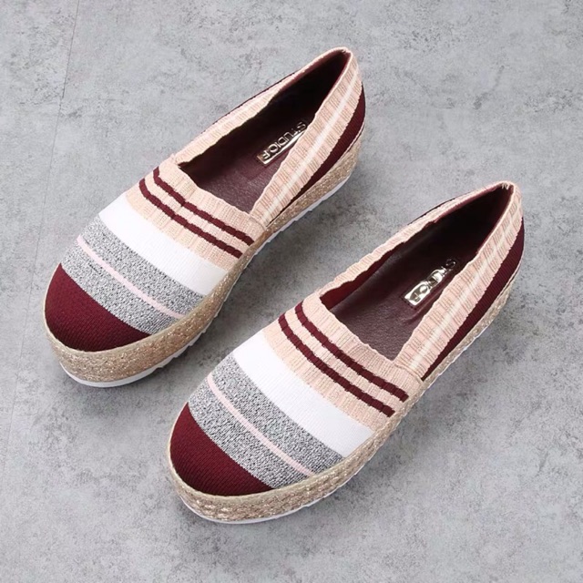 Giày slip on đế cao xuất EU
