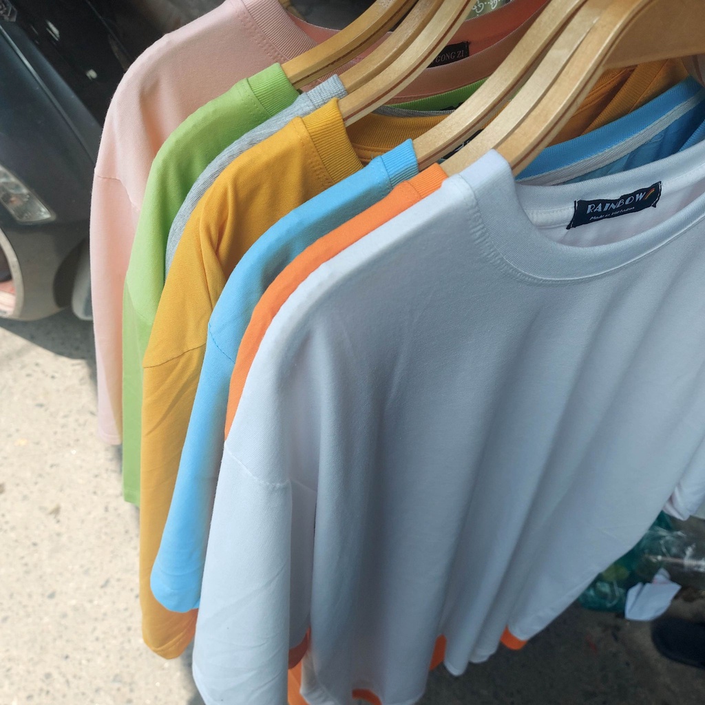 ÁO PHÔNG NHÓM NHIỀU MÀU SẮC, ÁO THUN TRƠN MÀU SẮC ĐỒNG PHỤC ĐI BIỂN ĐI DU LỊCH CHO HỘI NHÓM, ÁO TEAMBUILDING