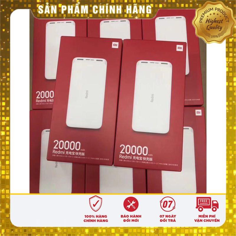 Sạc dự phòng xiaomi redmi 20.000mAh Quick charge 18W chính hãng  - GSM Hải Phòng