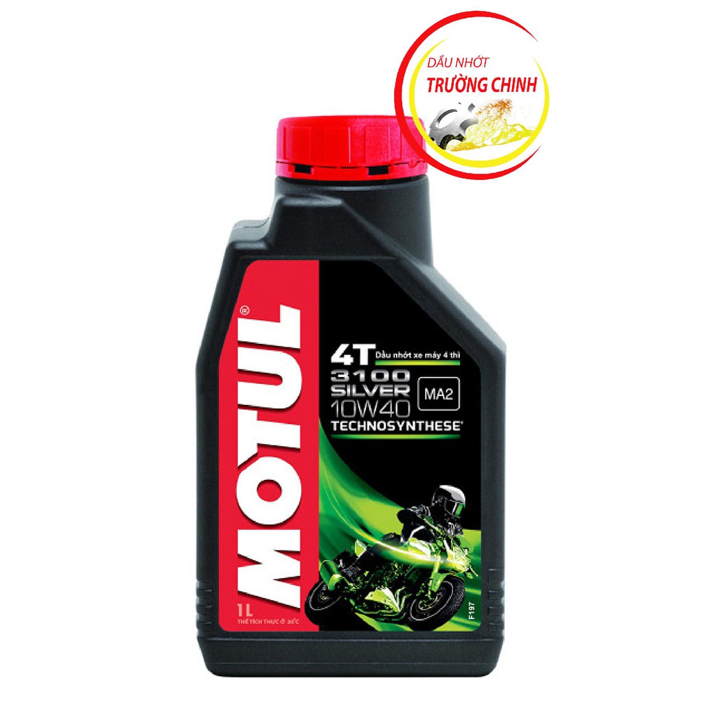 Nhớt Motul 3100 Silver 10W40 100ML,200ML, 300ML 400ML dành cho xe số, tay côn