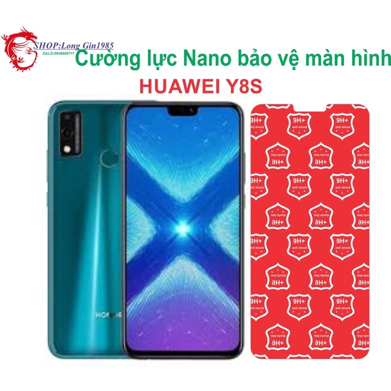 Huawei Y8S Cường lực Nano chống va đập chống trầy xước tốt