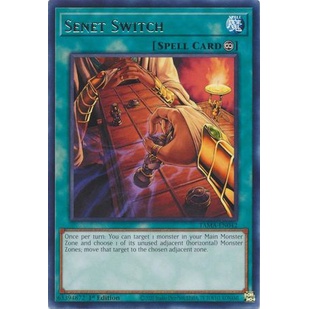 Thẻ Bài Yugioh Senet Switch - TAMA-EN042 - Rare 1st Edition
