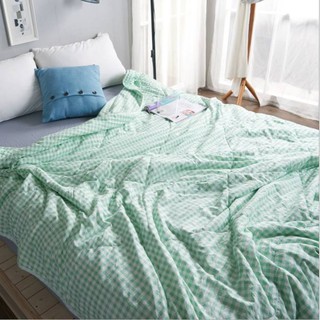 Combo 3 Chăn hè thu kẻ karo chất mềm cao cấp 2x2.3m
