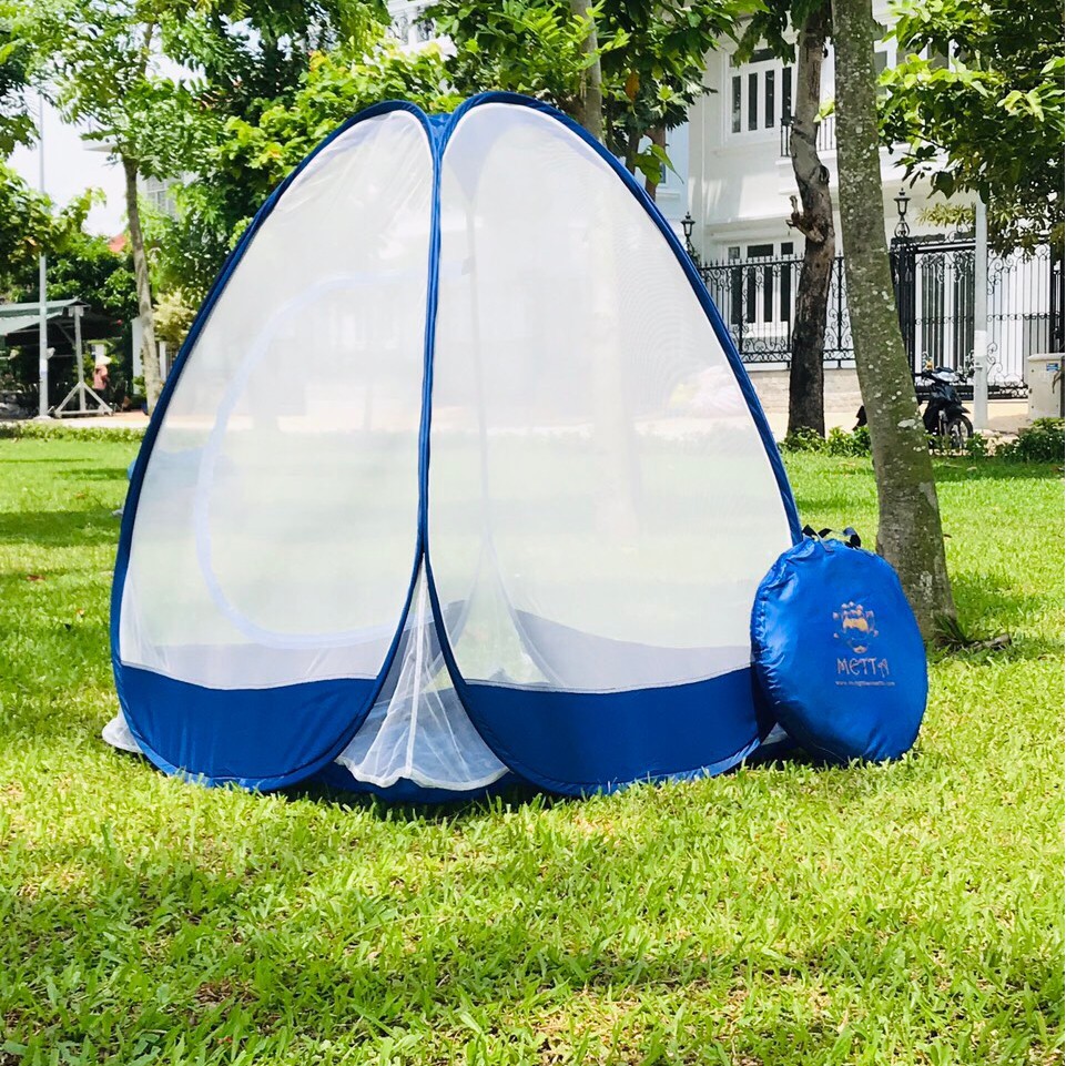 Màn METTA - Mùng Thiền Tự Bung METTA - 1M2 Vuông - Bảo Hành 18 tháng dành cho Cá Nhân - Hàng Xuất Khẩu