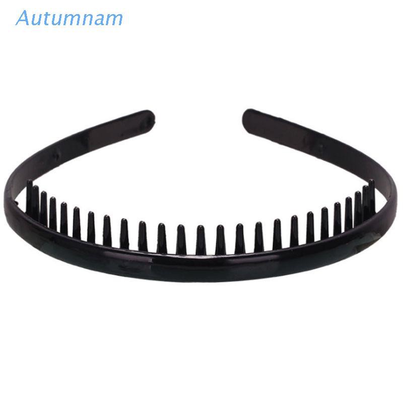 Cài tóc bằng nhựa có răng lược giữ tóc tiện lợi cho nam và nữ 8mm