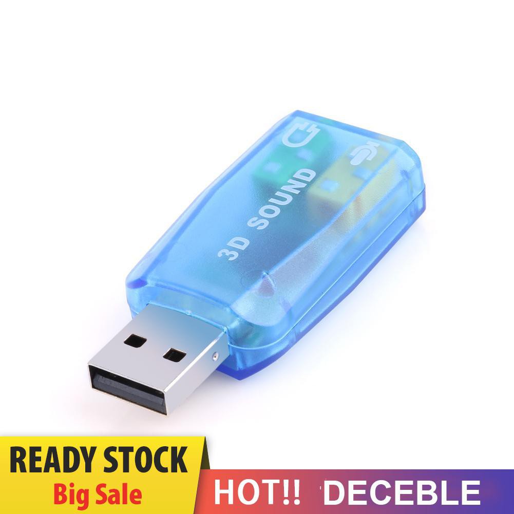 Usb Âm Thanh 3d Cho Máy Tính