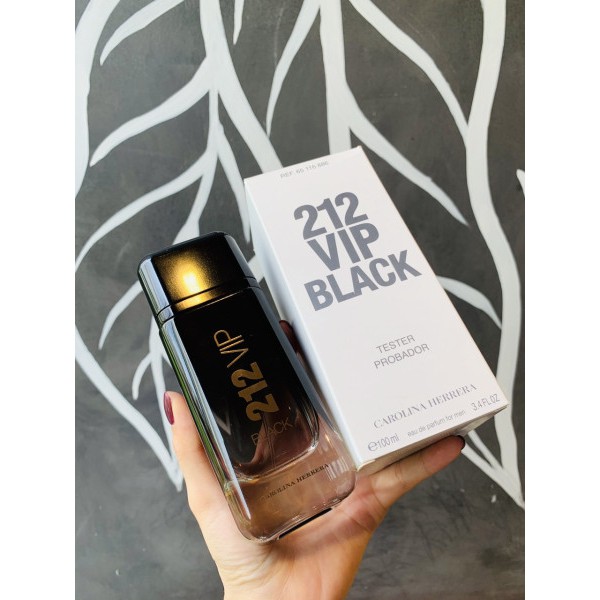 Nước Hoa Nam - Tester Carolina Herrera 212 Vip Black Own The Party NYC (Eau De Parfum) 100ml