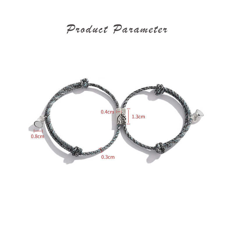 [Mã FAMAYFA giảm 10K đơn 50K] Vòng tay đôi nam châm dành cho cặp đôi | BigBuy360 - bigbuy360.vn