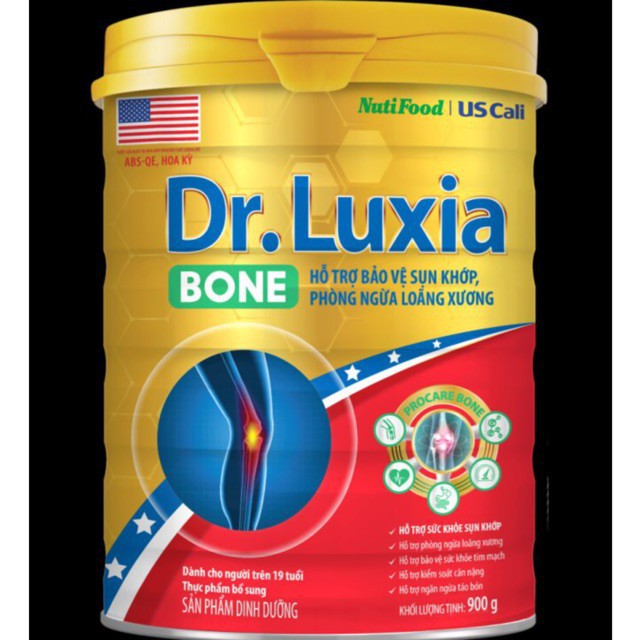 Sữa DR.LUXIA BONE Lon 900g-Nutifood DATE mới