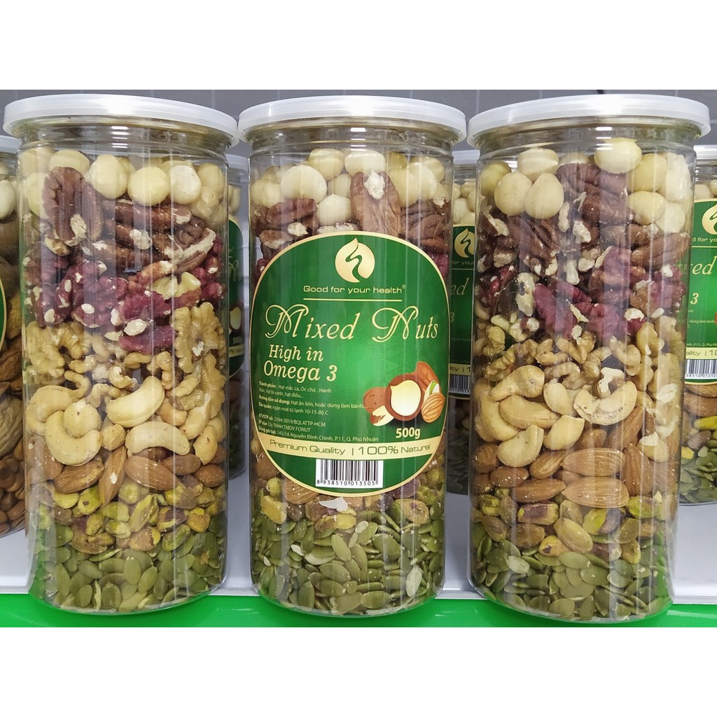 Mix 8 hạt dinh dưỡng dành cho mẹ bầu (hũ 500gr) | BigBuy360 - bigbuy360.vn