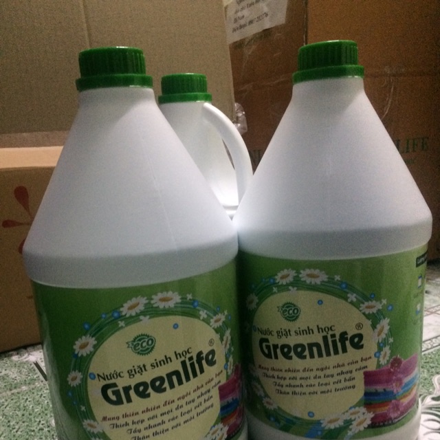Nước giặt sinh học green life