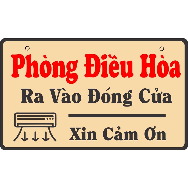 Phòng Điều Hoà - Ra Vào Đóng Cửa