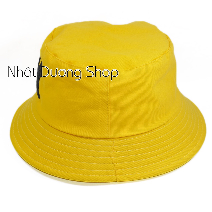 Nón BucKet, nón tai bèo NY 1 mặt chất liệu Kaki Form chuẩn đẹp thích hợp cho tuổi teen