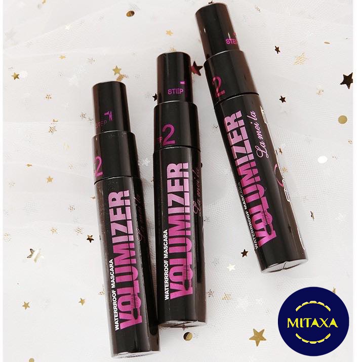 Chuốt mi kép mascara Lameila Volumizer, 2 trong 1 khô nhanh không nhòe, hàng nội địa Trung Quốc MCR02 | BigBuy360 - bigbuy360.vn