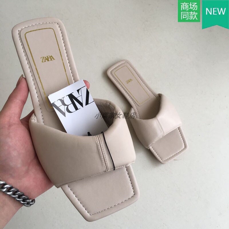 ✨💕Dép lê quai ngang Zara đơn giản dễ phối đồ💕