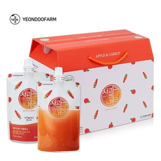Nước ép táo & cà rốt Hàn Quốc 100ml