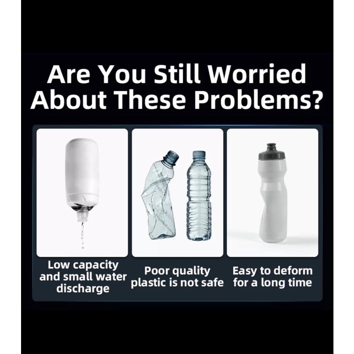 Bình nước đạp xe chính hãng ROCKBROS , phân phối coodoo store