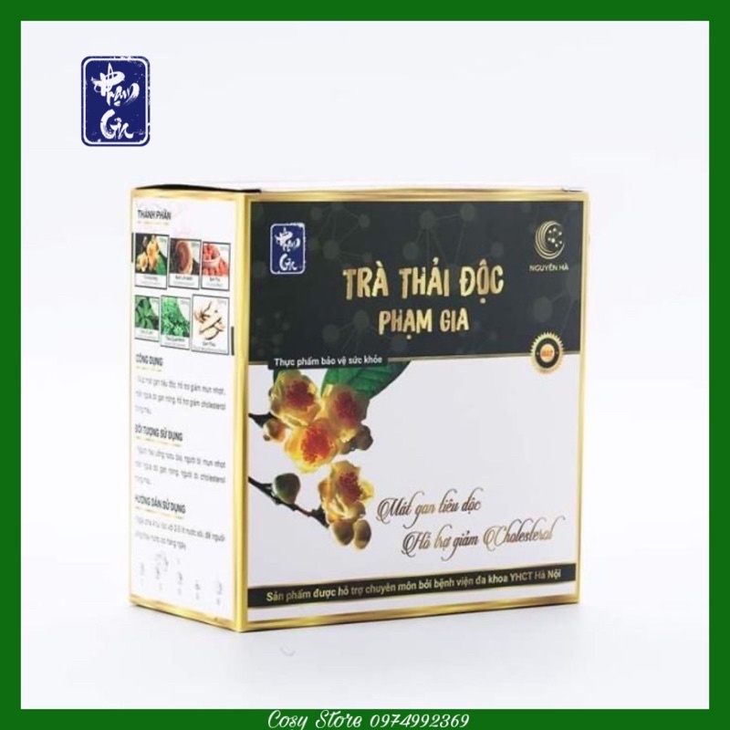 Trà Thải độc Phạm Gia ( mẫu mới nhất)