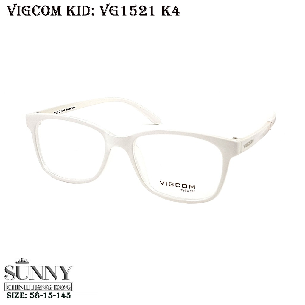 [Mã FARSBR241 giảm 15k đơn 0đ] VG1521 - gọng kính Vigcom (baby) chính hãng Korea