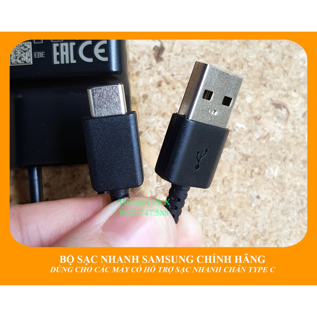 Bộ củ sạc nhanh Galaxy A50 A50S A51 chính hãng A505 A507 A515 | Cốc sạc Galaxy A50 A50S A51