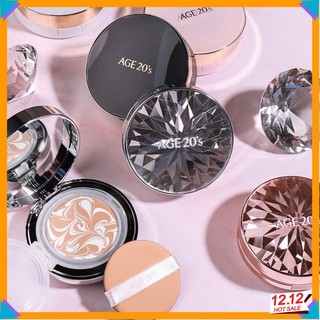Phấn nền lạnh age 20’s essence cover pact diamond spf 50+/pa+++