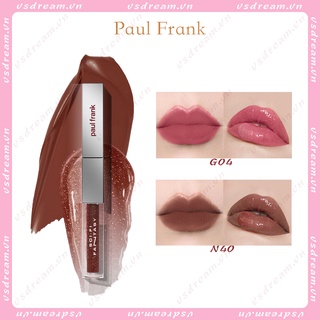[Hàng mới về] Son kem lì Paul Frank nhỏ gọn lâu trôi màu sương mềm mịn như nhung bóng bẩy không dính cốc và không phai