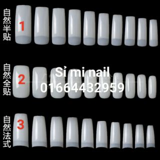 Móng giả dán và nối móng nail.