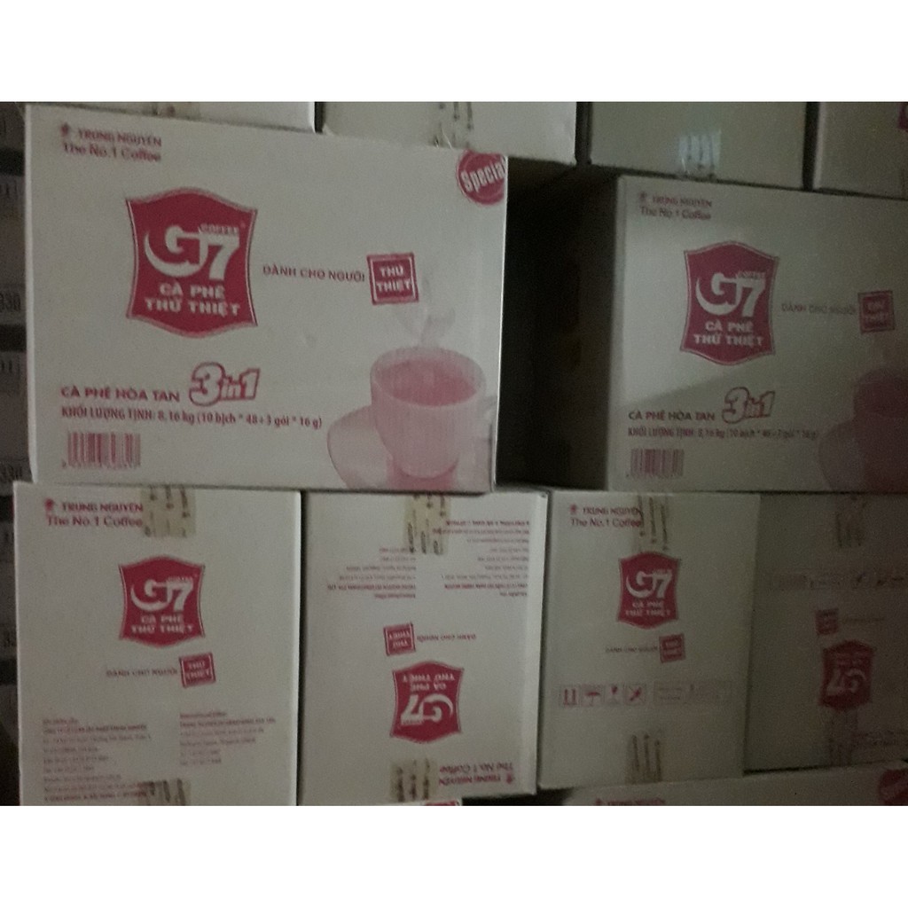 Cà phê G7 3in1 - Bịch 51 gói 16gr | BigBuy360 - bigbuy360.vn