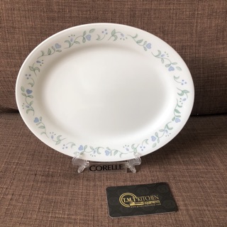 Đĩa thủy tinh Oval Corelle 6950 25cm
