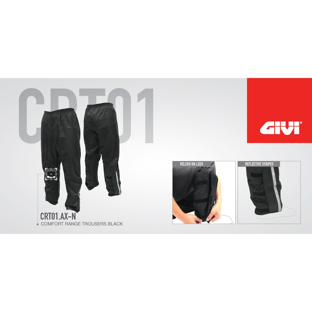 Quần chống nước Givi CRT01 - Quần mưa GIVI CRT01