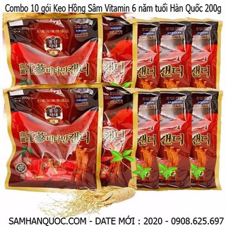 Kẹo Hồng Sâm 200g