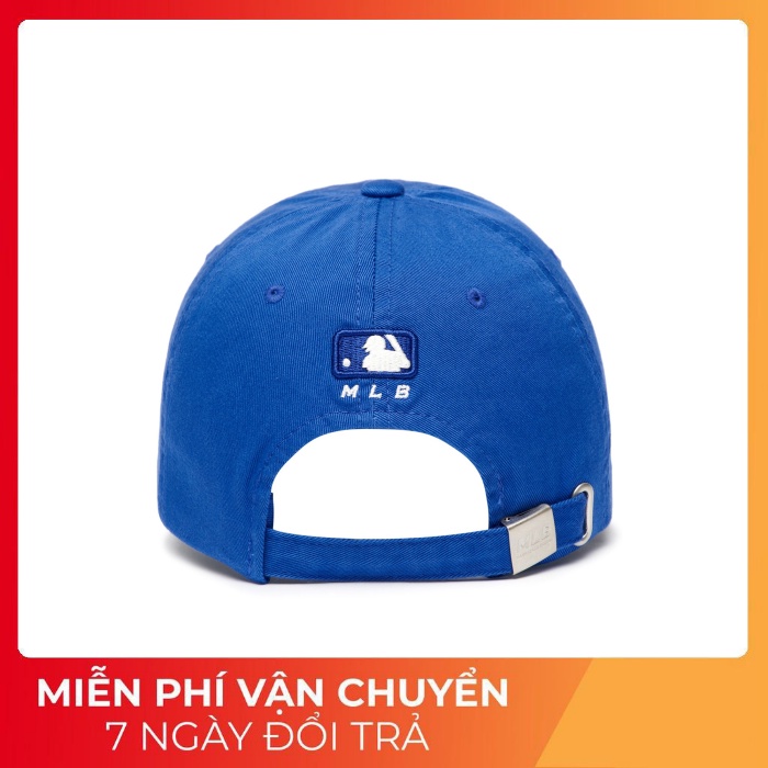 Nón MLB Logo NY Xanh Cô Ban Basic Form Mềm Cắt Tem - Hàng Backdoor dư xịn bao check