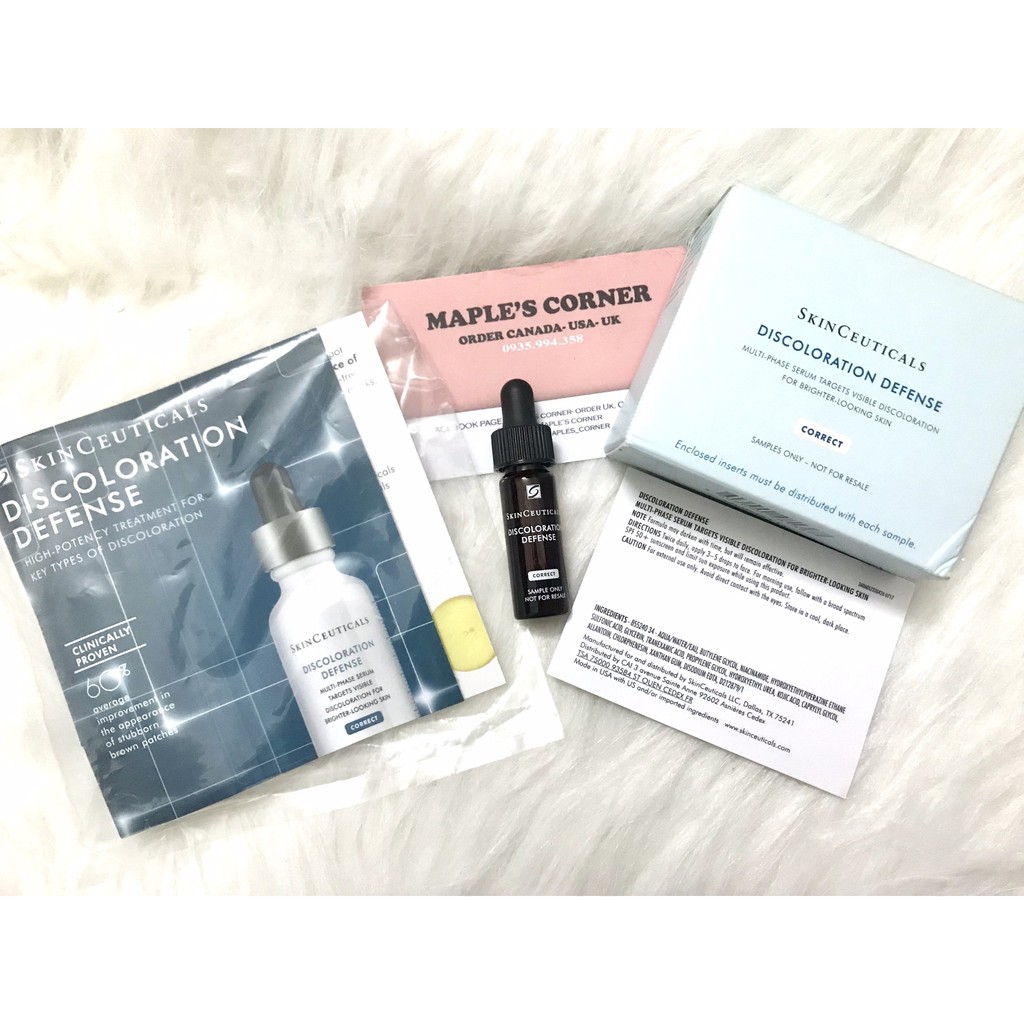 Serum dưỡng sáng Skinceuticals Discoloration Defense 4ml