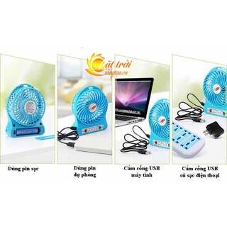 Quạt sạc siêu mini F95B