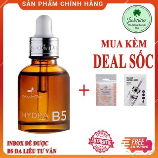SERUM DƯỠNG ẨM, PHỤC HỒI DA, CHỐNG LÃO HÓA GOODNDOC HYDRA B5 30ML CHÍNH HÃNG JASMINE