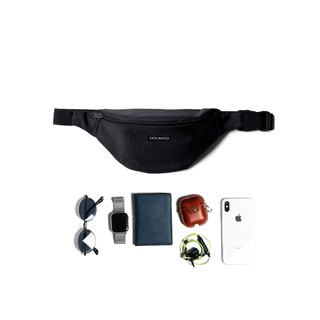 Túi Đeo Chéo Bao Tử Nhỏ Gọn Tiện Lợi ZUMBA Vải Canvas Cao Cấp Chống Thấm Nước Unisex Nam Nữ DOLANTO