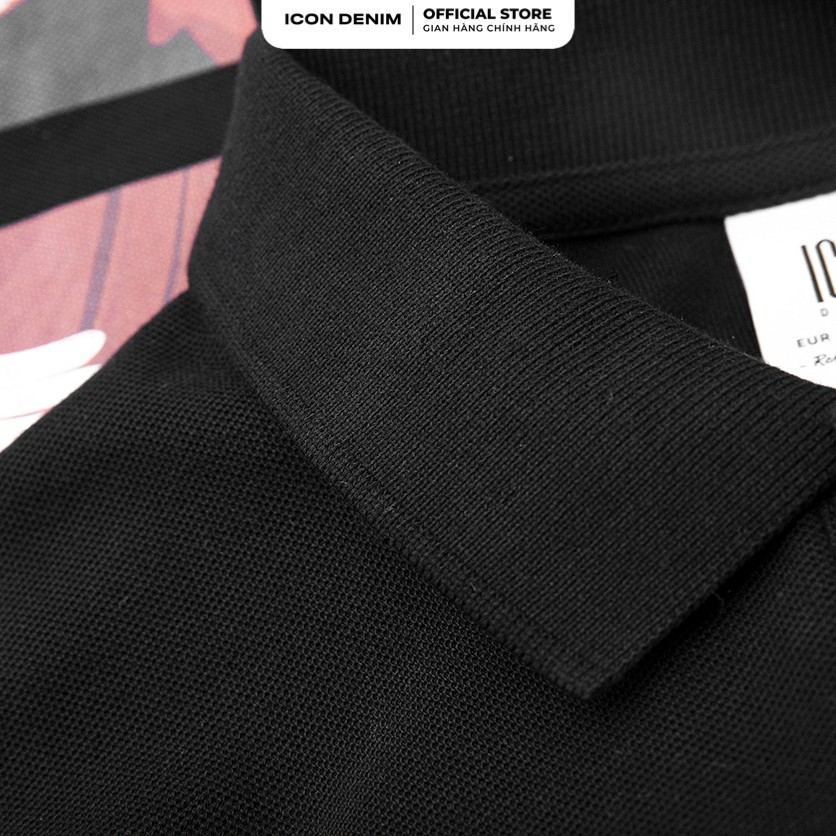 Áo Polo Tay Ngắn ICON DENIM Vietnamese Folk Art | BigBuy360 - bigbuy360.vn