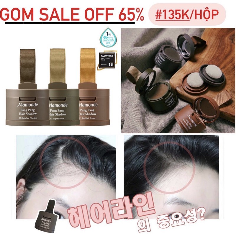 Che khuyết điểm tóc thưa Pang Pang Hair Shadow MAMONDE