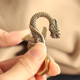 Móc Khoá Rồng Đồng Thau