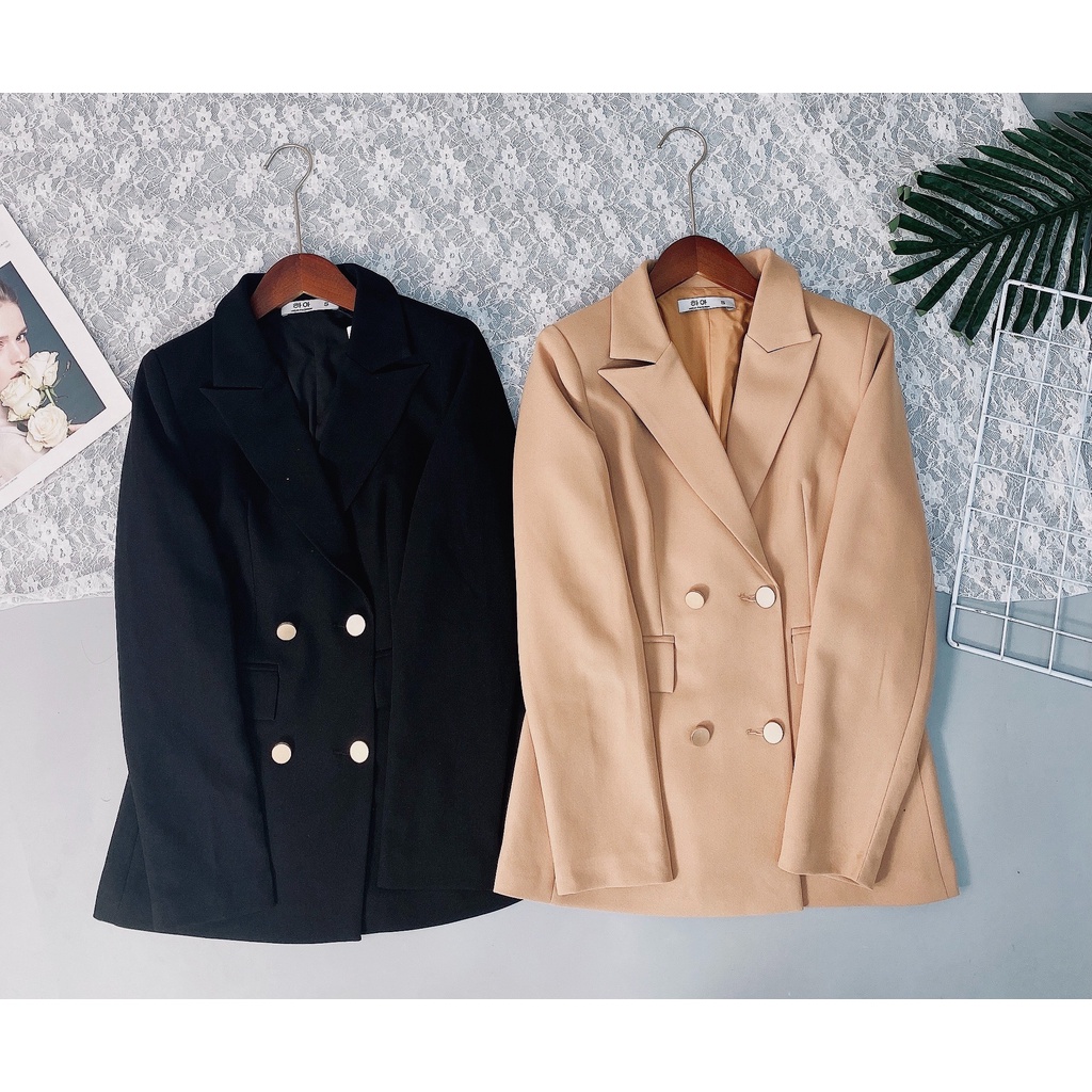 Áo khoác vest blazer nữ phong cách hàn quốc 2 túi dán chất cao cấp VEST257 - thời trang công sở  Lamie Fashion | BigBuy360 - bigbuy360.vn