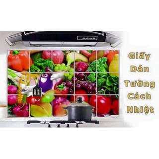 Tranh dán bếp, chống dầu mỡ bám dính vào tường