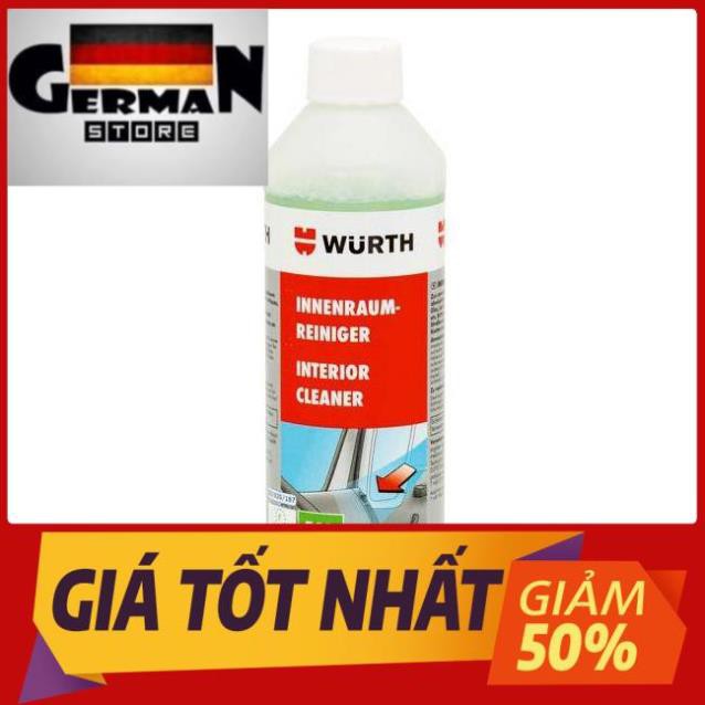 (Ship trong ngày) Dung dịch vệ sinh nội thất ECO 500ml Wurth (HÀNG CHÍNH HÃNG)