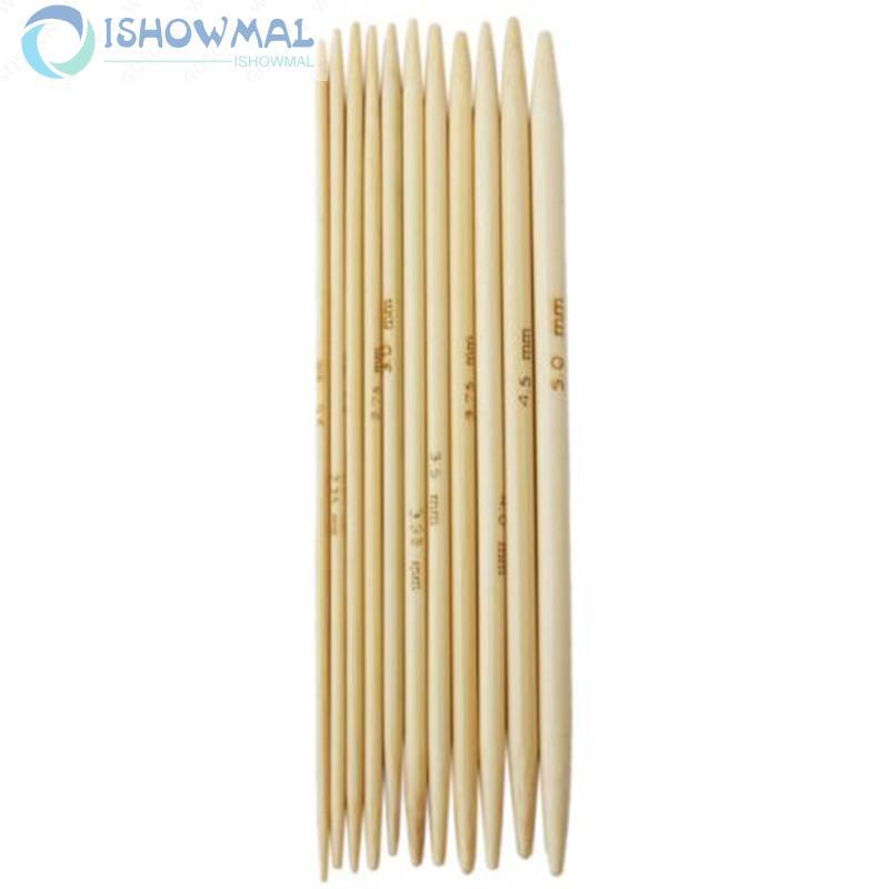 11 cây kim đan len 4.9" chất liệu tụ nhiên chất lượng cao