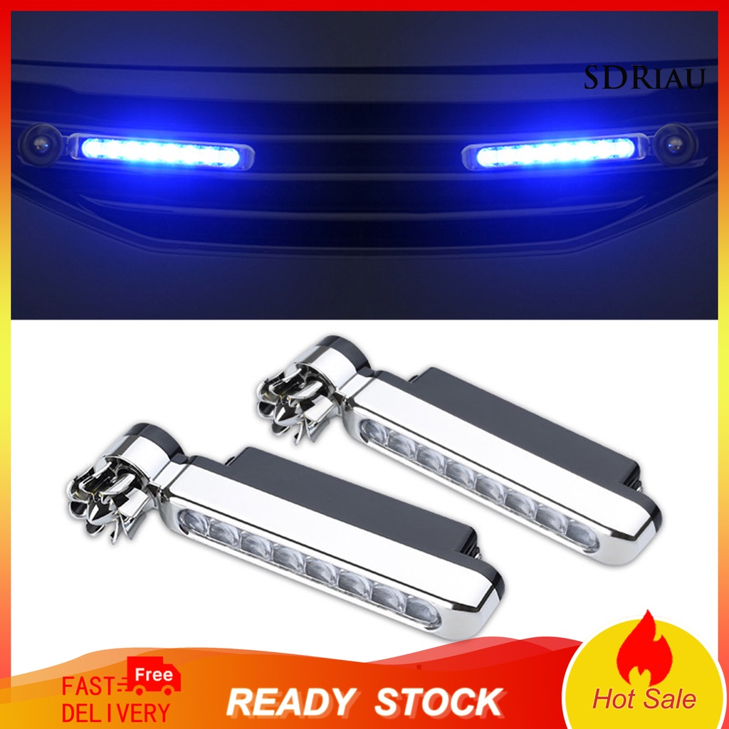 ★Hàng Có Sẵn!★ 2 Đèn LED DRL Siêu Sáng Cho Xe Hơi