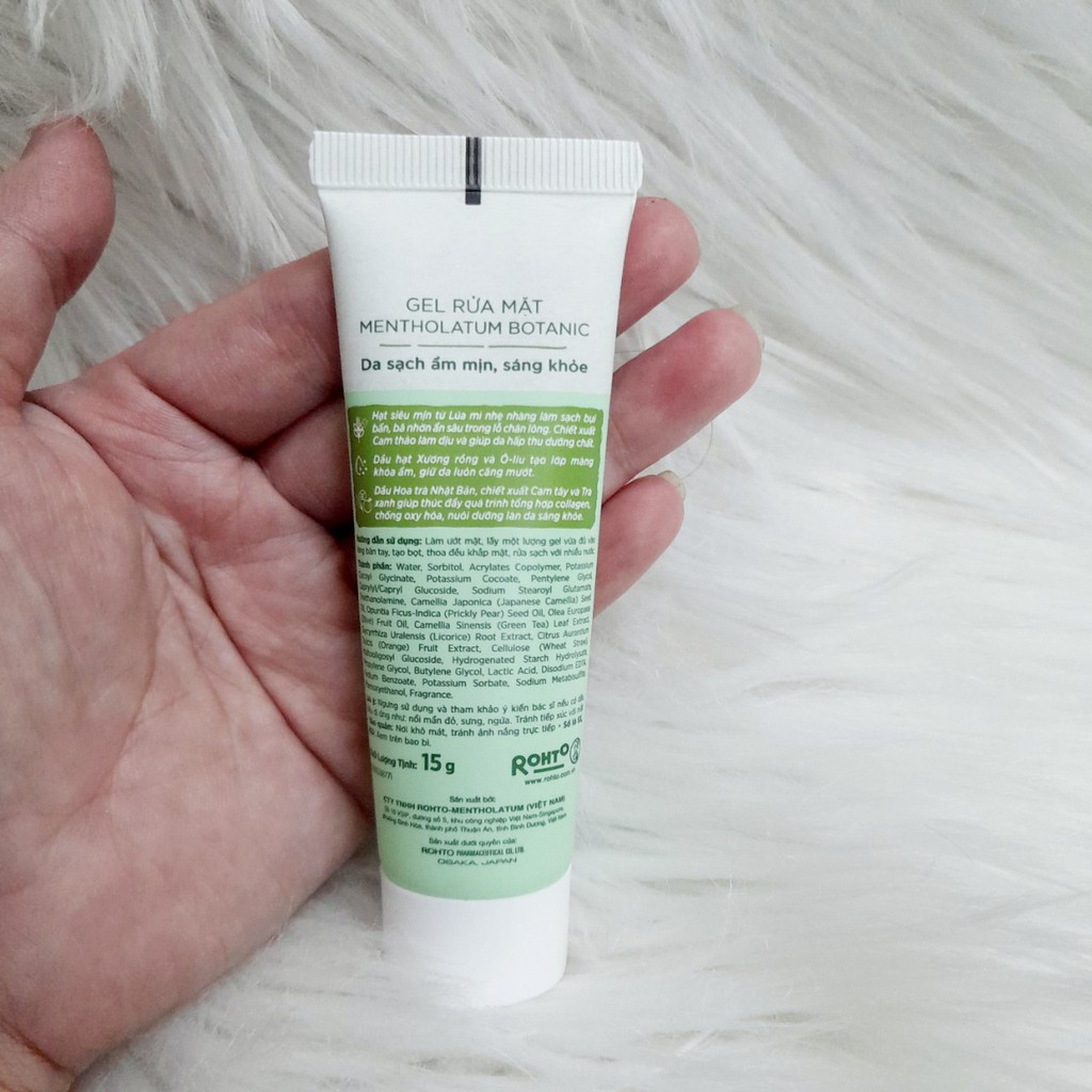 Gel rửa mặt chiết xuất hệ thực vật Mentholatum Botanic Cleanser | BigBuy360 - bigbuy360.vn