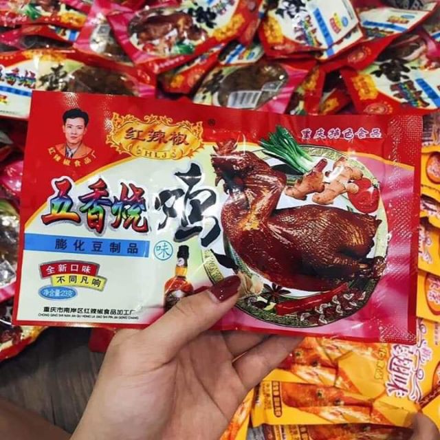 Gà Cay Trung Quốc 1 Túi 60 Gói